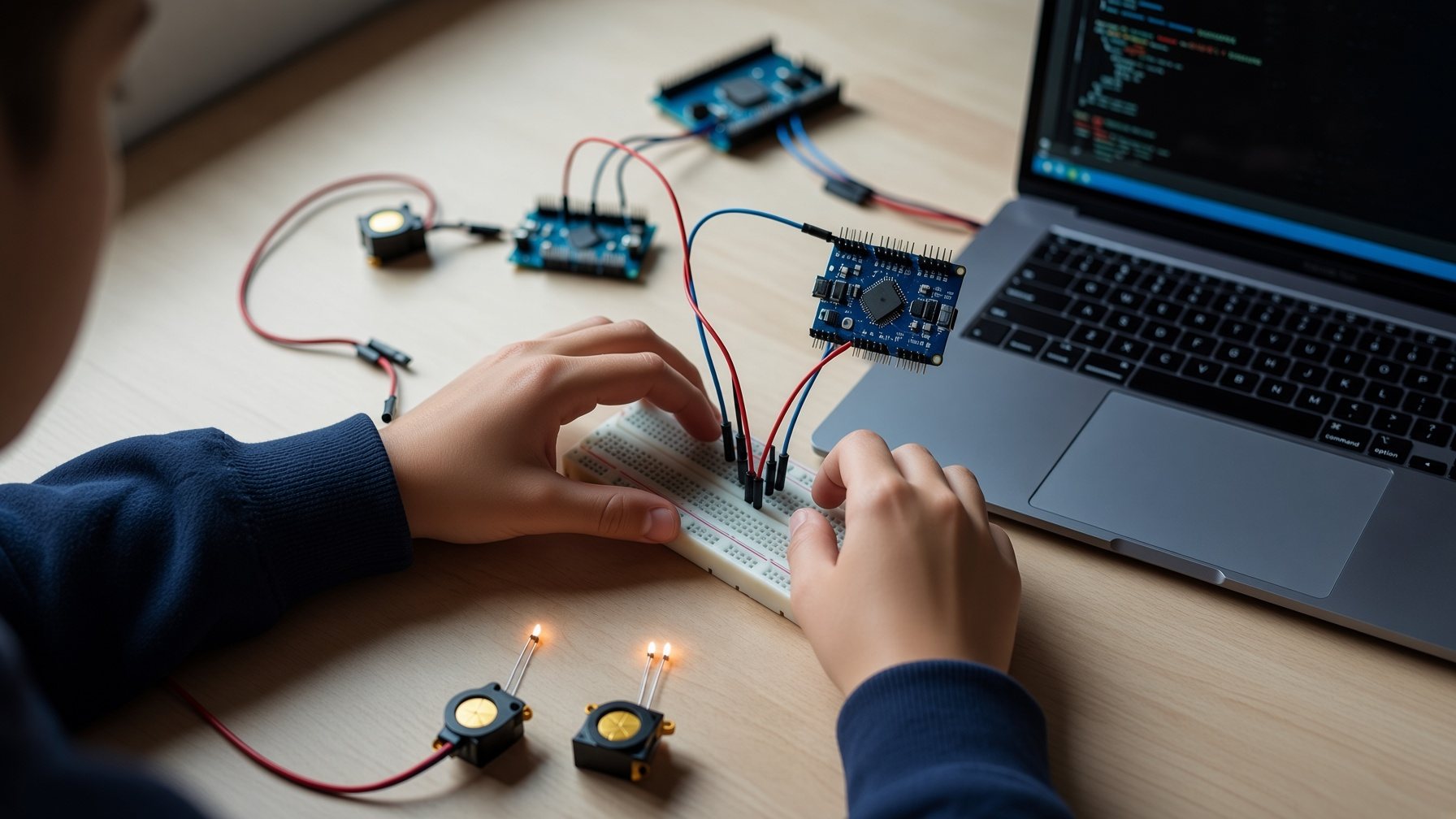 Tu hijo puede programar un robot de verdad.